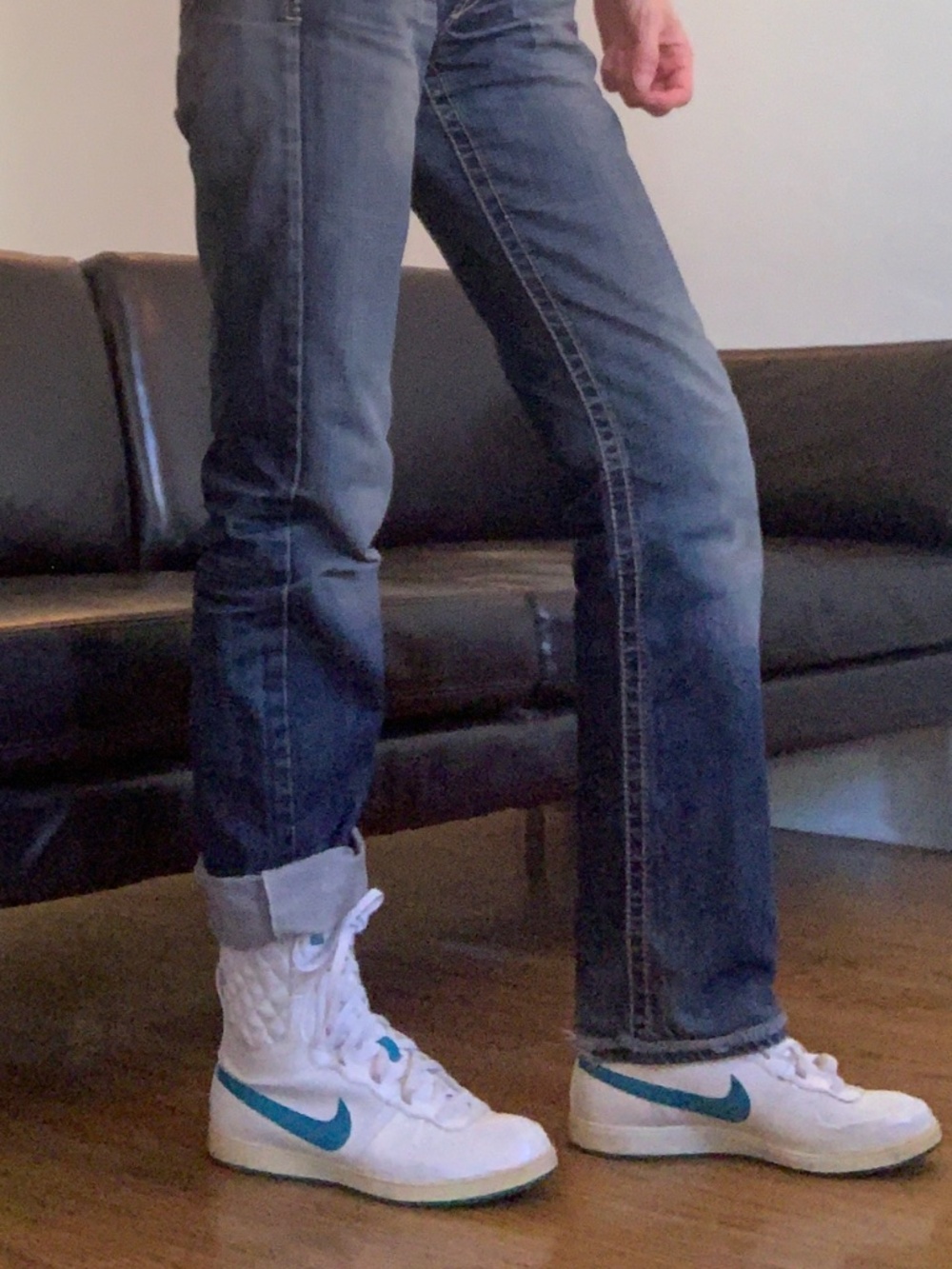 Nike Legends S/S Quilted High-Top Sneakers